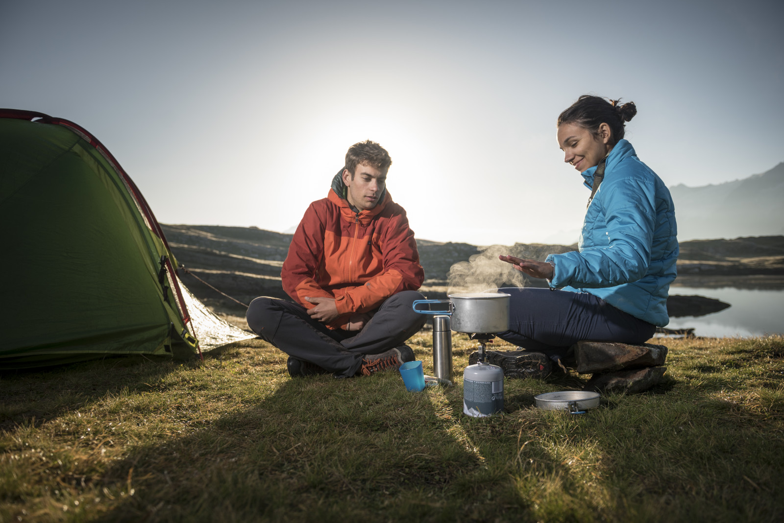 Grand tour des écrins - bivouac emparis