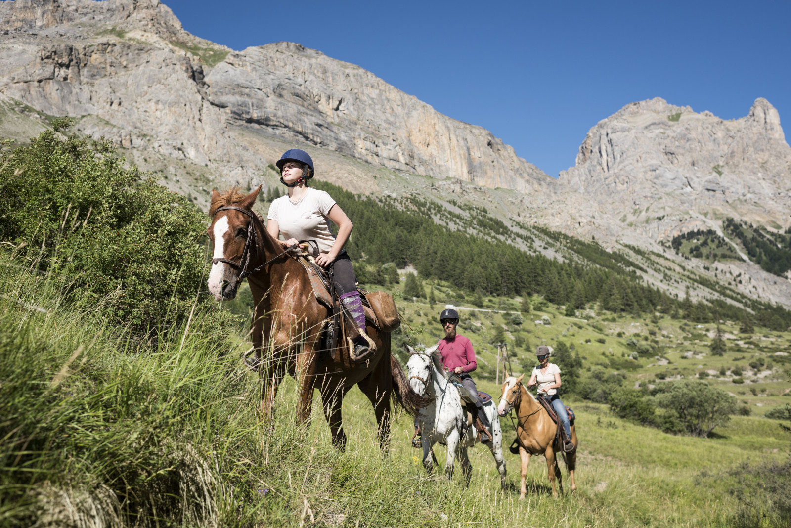 Grand Tour des Ecrins - Tour équestre Guisane