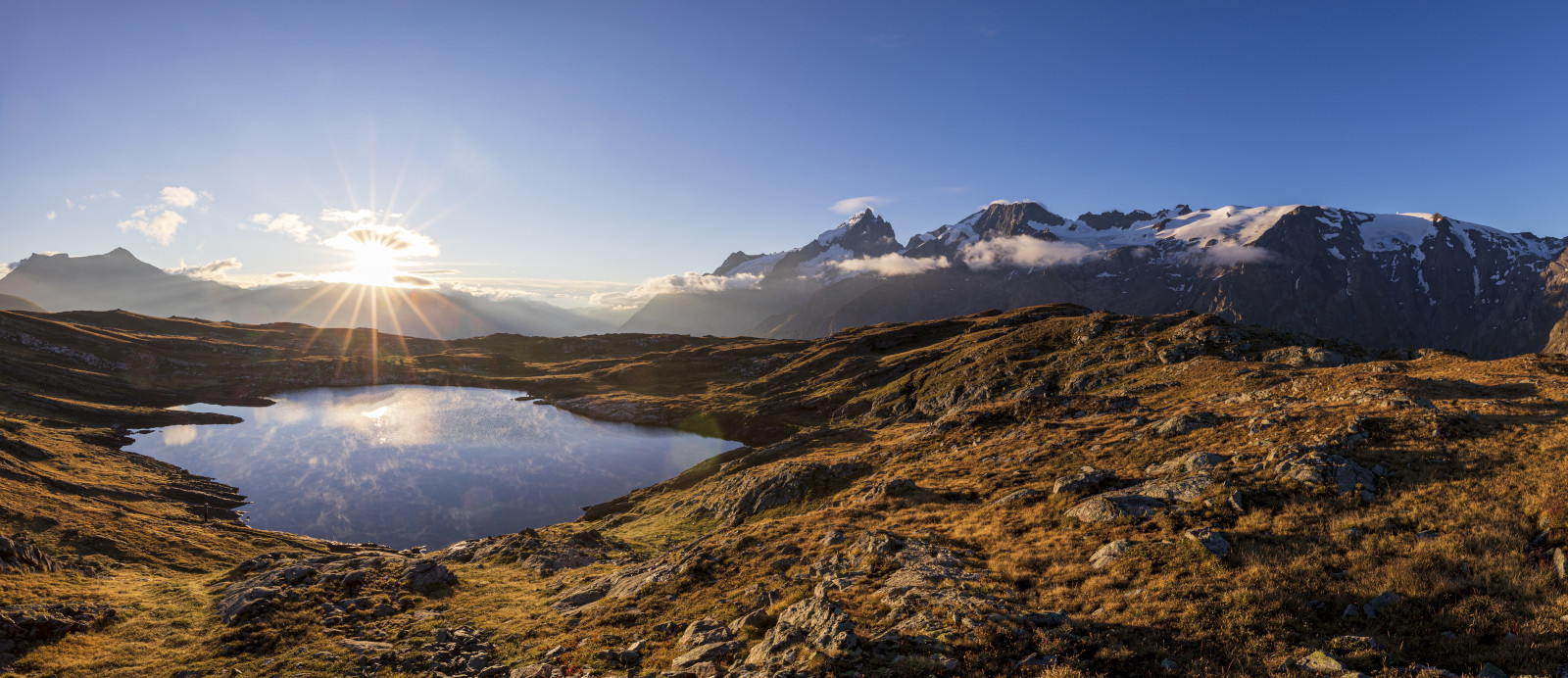 grand tour des écrins - lac noir Emparis